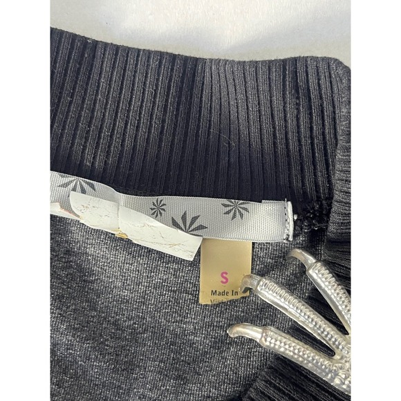 Athleta Women's Bombastic Bomber Full Zip Track Jacket Gray Black Small - Picture 7 of 10